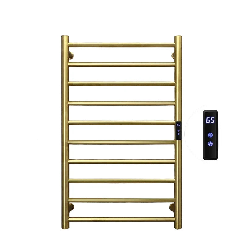 Electric Heated Towel Rail Stainless Steel Towel Warmer Towel Dryer-Towel Bars & Hooks-Index Bath