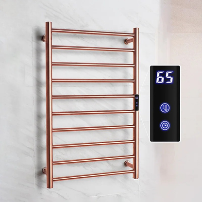 Electric Heated Towel Rail Stainless Steel Towel Warmer Towel Dryer-Towel Bars & Hooks-Index Bath
