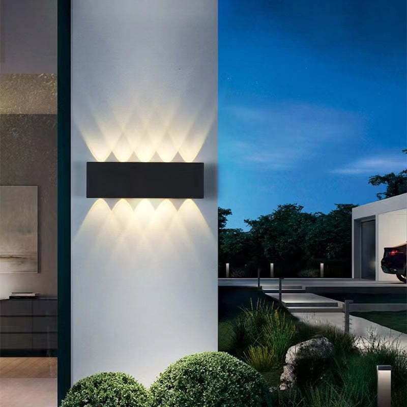 IP65 RGB LED Wall Light – Waterproof Aluminum Outdoor/Indoor Lamp
