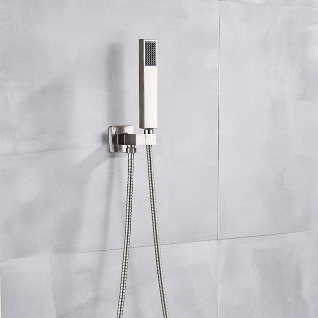 Shower Faucet - Handshower Head Stainless Shower Hose Faucet Head Wall Mounted Faucet