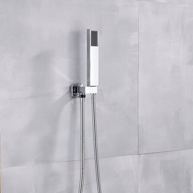 Shower Faucet - Handshower Head Stainless Shower Hose Faucet Head Wall Mounted Faucet