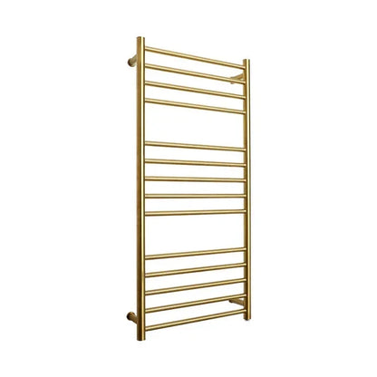 Heated Towel Warmer Hidden Wire Stainless Steel Electric Towel Rack-Towel Bars & Hooks-Index Bath-Gold B-US-110V-Index Bath