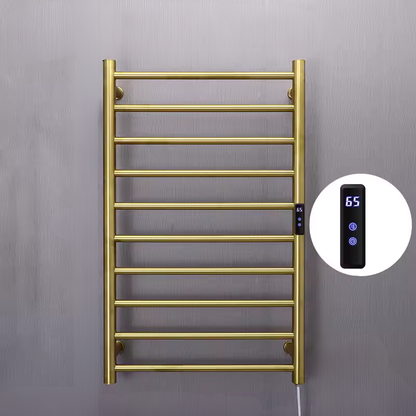 Heated Towel Warmer Hidden Wire Stainless Steel Electric Towel Rack-Towel Bars & Hooks-Index Bath