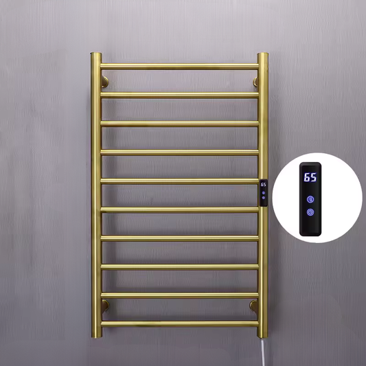 Heated Towel Warmer Hidden Wire Stainless Steel Electric Towel Rack-Towel Bars & Hooks-Index Bath