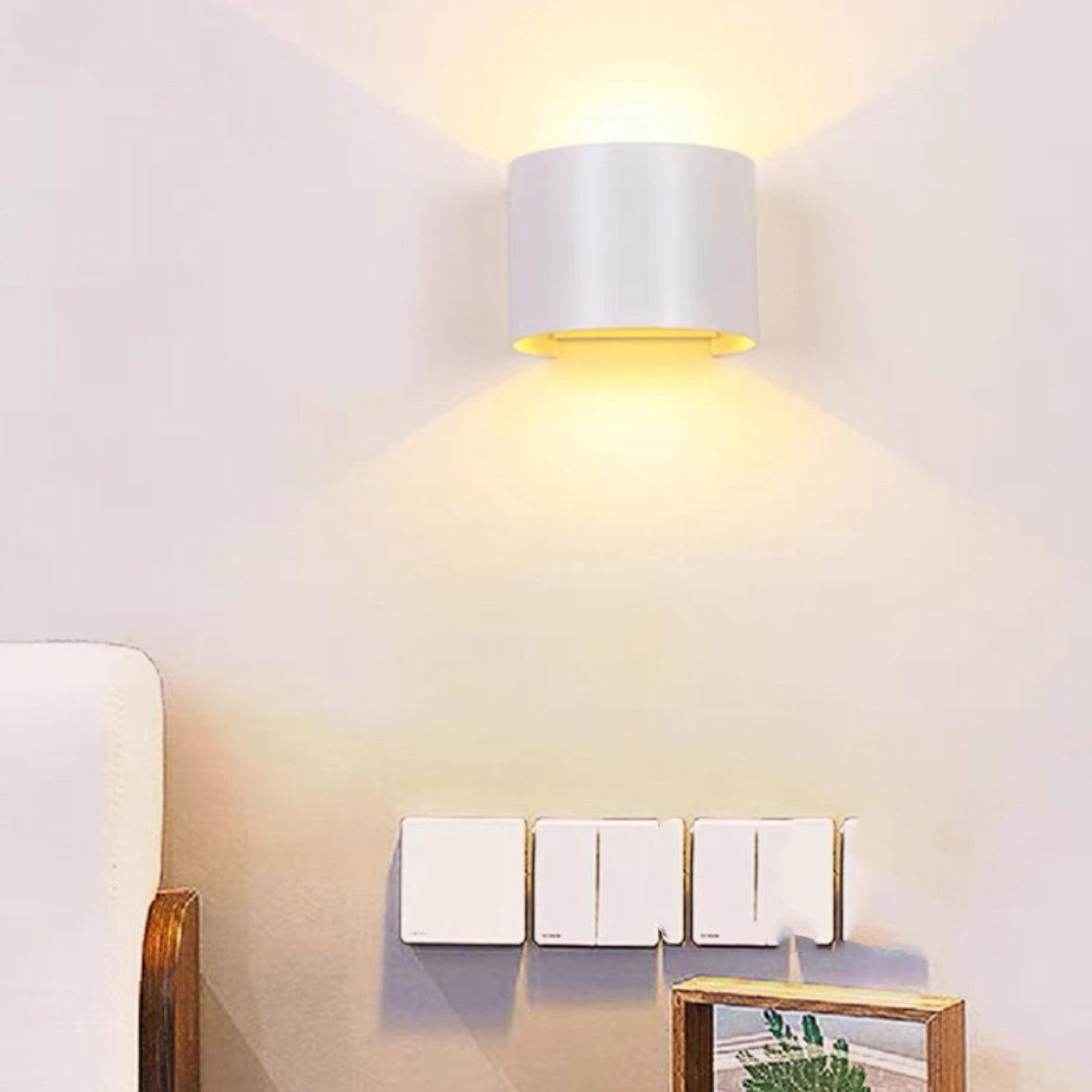 IP65 RGB LED Wall Light – Waterproof Aluminum Outdoor/Indoor Lamp