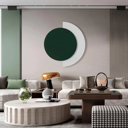 Edge Rounded Acrylic Wall Light – Minimalist Metal Fixture