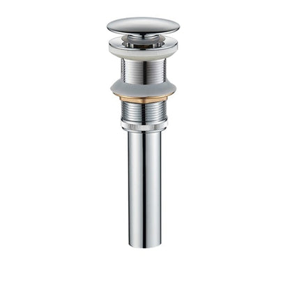 Basin Faucet - Matte Black Basin Sink Pop Up Drain Brass Drain Plug Sink Drain