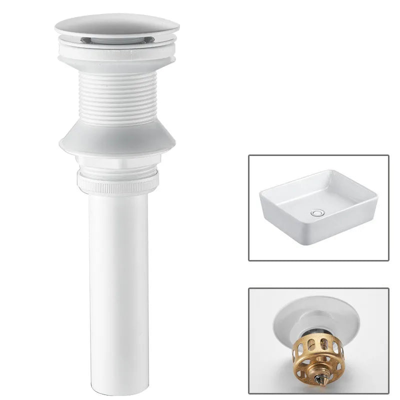 Matte Black Basin Sink Pop Up Drain Brass Drain Plug Sink Drain-Basin Faucet-Index Bath