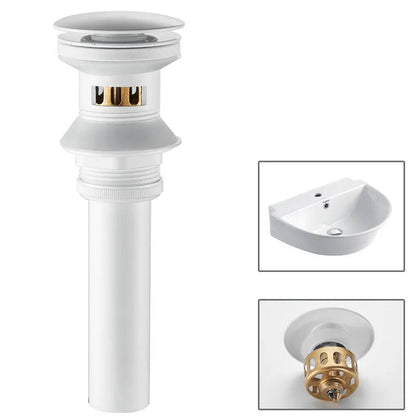 Matte Black Basin Sink Pop Up Drain Brass Drain Plug Sink Drain-Basin Faucet-Index Bath
