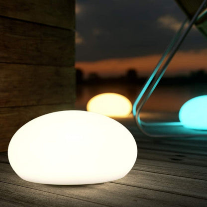 Solar Glow Stone – Multicolour LED Garden Tile Light