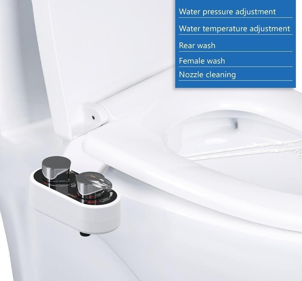 Bidet Faucet - Non-Electric Toilet Seat Bidet Attachment Portable Bidet