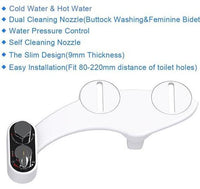 Hot and Cold Water Dual Cleaning Nozzle