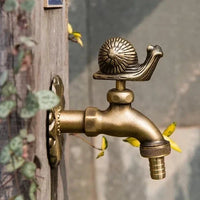 Antique Brass snail
