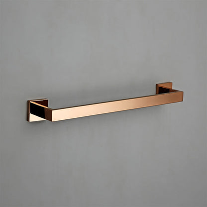 Towel Bars & Hooks - Index Bath Rose Gold Toilet Paper Holder Towel Bar Hook Hanger