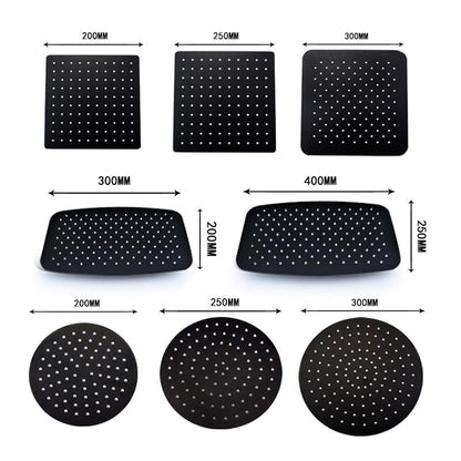 Rain Shower Heads - Round And Square Ultrathin Rain Shower Head Design Shower Accessory