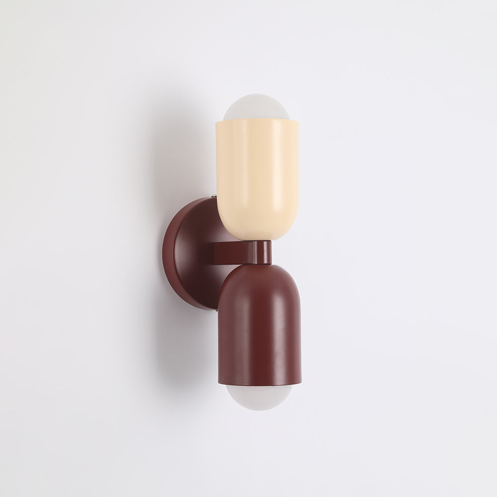 Morandi Double-Headed Wall Lamp – Scandinavian Design