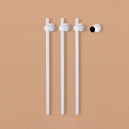Bathroom Black Electric Towel Rack Hidden Wire Bath Towel Rail Smart Touch Control Towel Warmer Stainless Steels Bathrobe Dryer