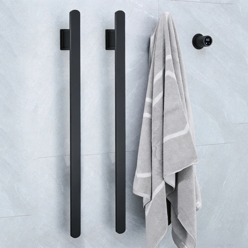 Smart Towel Warmer 3 Rod Stainless Steel Electric Heated Towel Rack-Index Bath