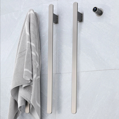 Smart Towel Warmer 3 Rod Stainless Steel Electric Heated Towel Rack-Index Bath
