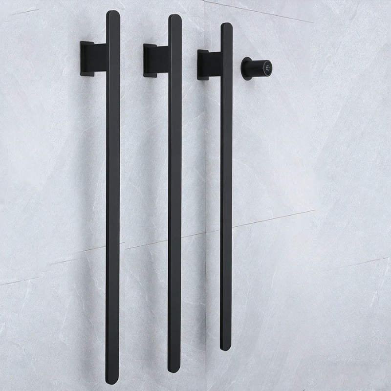 Smart Towel Warmer 3 Rod Stainless Steel Electric Heated Towel Rack-Index Bath