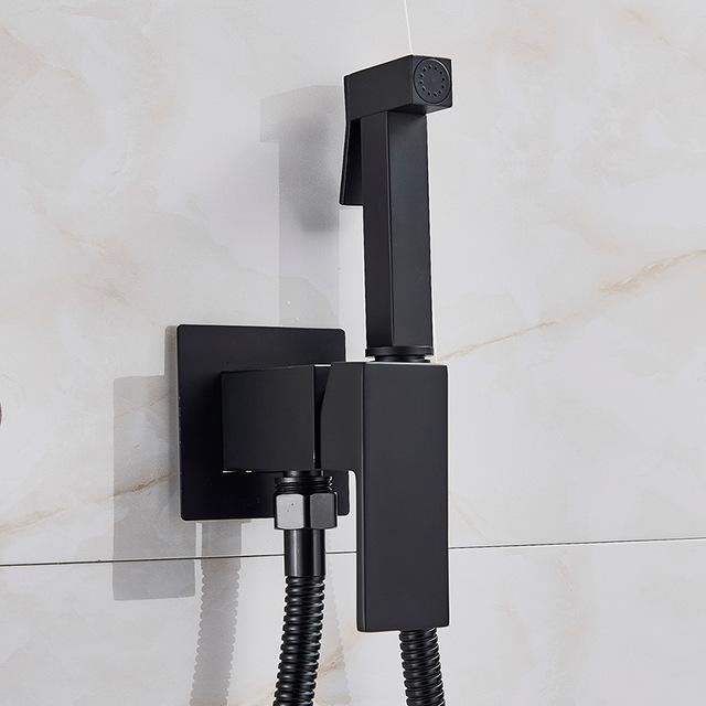 Bidet Faucet - Square Shower Sprayer Head Tap Bidet