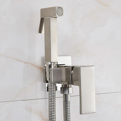 Bidet Faucet - Square Shower Sprayer Head Tap Bidet