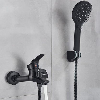 Shower Faucet - Square Bathtub Shower Faucets Floor Standing Faucet Hot Cold Water Tap