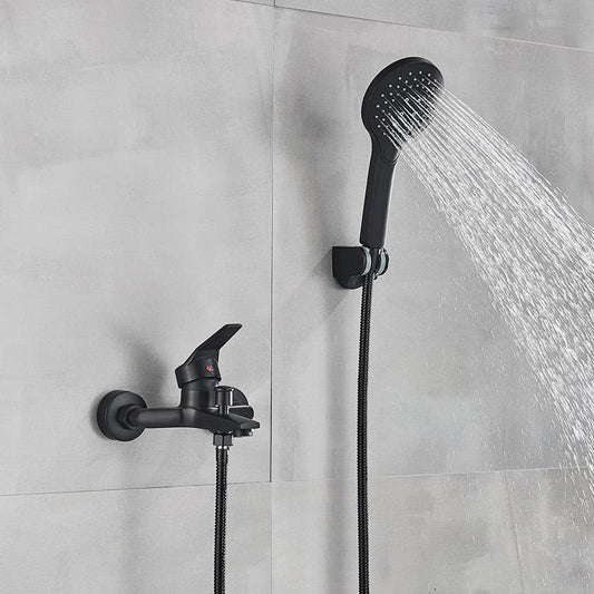 Shower Faucet - Square Bathtub Shower Faucets Floor Standing Faucet Hot Cold Water Tap
