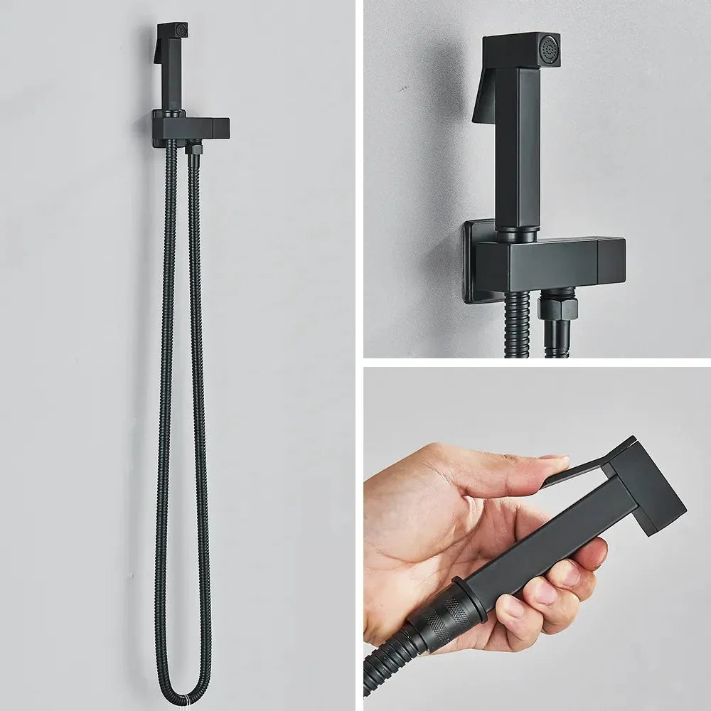 Stainless Steel Bidet Faucet Bathroom Single Toilet Bidet Sprayer-Bidet Faucet-Index Bath