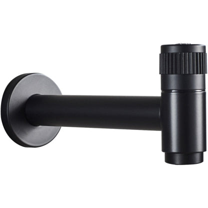 Basin Faucet - Stainless Steel Black Faucets Lengthen Outdoor Garden Faucet