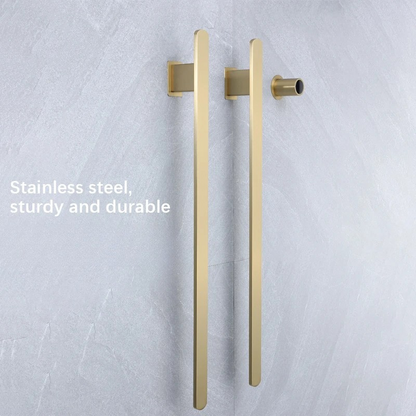 Stainless Steel Control Heated Warmer Smart Touch Towel Bathroom Rack