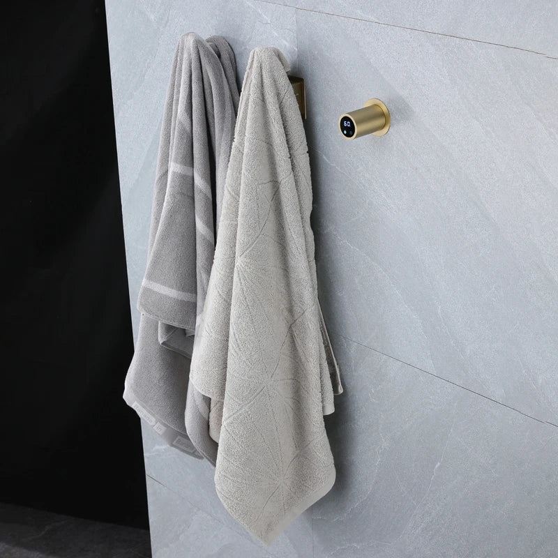 Stainless Steel Control Heated Warmer Smart Touch Towel Bathroom Rack
