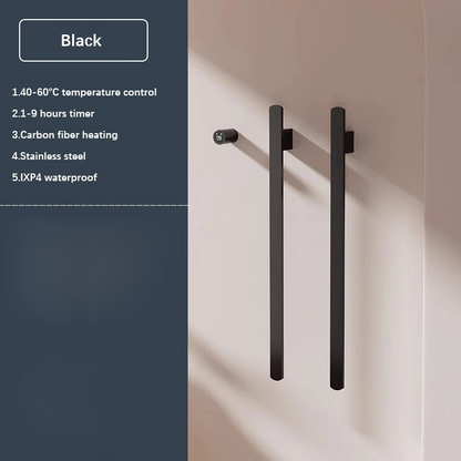 Stainless Steel Control Heated Warmer Smart Touch Towel Bathroom Rack