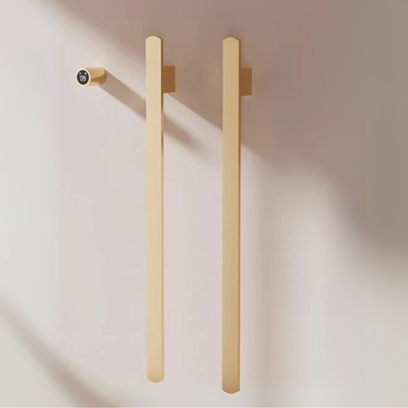 Stainless Steel Control Heated Warmer Smart Touch Towel Bathroom Rack