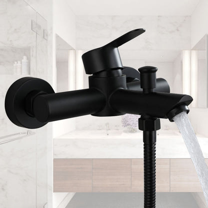 Basin Faucet - Stainless Steel Shower Faucets Triple Faucet Mixer Valve Nozzle Tap