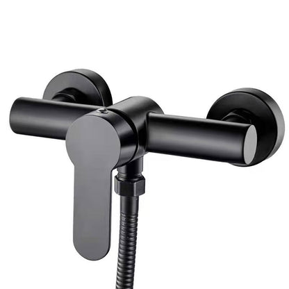 Basin Faucet - Stainless Steel Shower Faucets Triple Faucet Mixer Valve Nozzle Tap