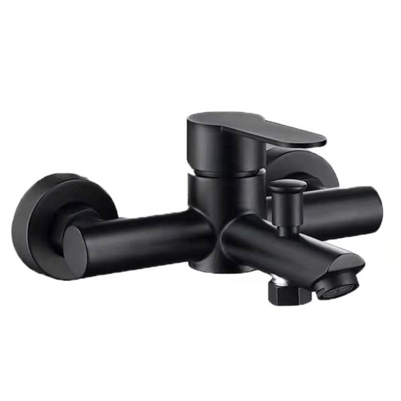 Basin Faucet - Stainless Steel Shower Faucets Triple Faucet Mixer Valve Nozzle Tap