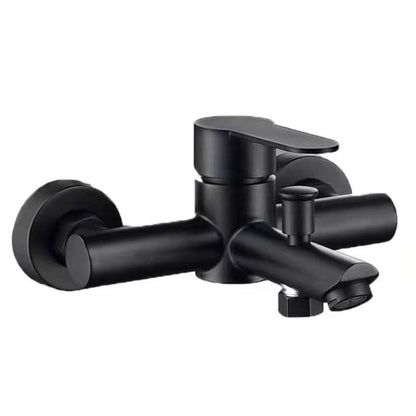 Basin Faucet - Stainless Steel Shower Faucets Triple Faucet Mixer Valve Nozzle Tap