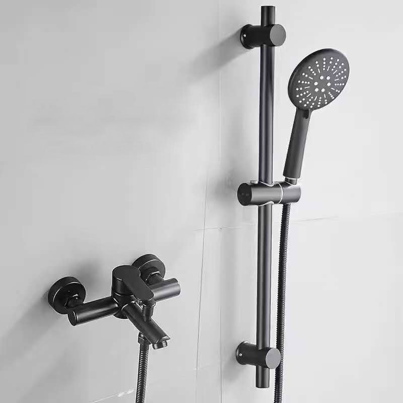 Basin Faucet - Stainless Steel Shower Faucets Triple Faucet Mixer Valve Nozzle Tap