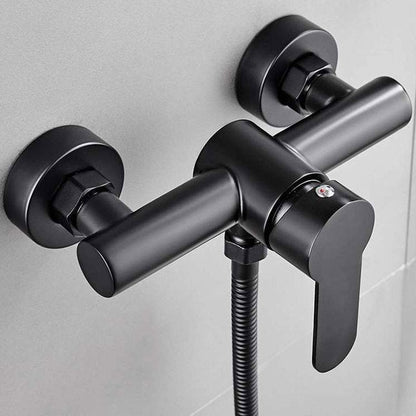 Basin Faucet - Stainless Steel Shower Faucets Triple Faucet Mixer Valve Nozzle Tap