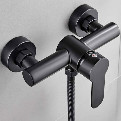 Basin Faucet - Stainless Steel Shower Faucets Triple Faucet Mixer Valve Nozzle Tap