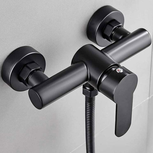 Basin Faucet - Stainless Steel Shower Faucets Triple Faucet Mixer Valve Nozzle Tap