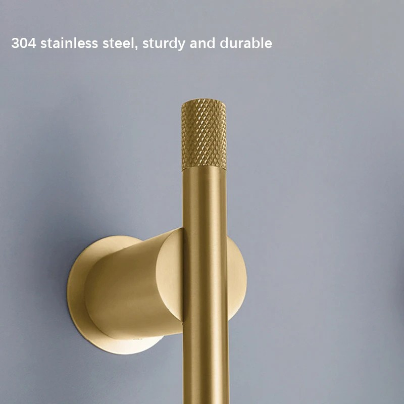 Bathroom Electric Bath Towel Rack Smart Temperature Time Control Towel Warmer Hidden Wires Heated Towel Rail