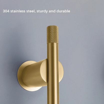 Bathroom Electric Bath Towel Rack Smart Temperature Time Control Towel Warmer Hidden Wires Heated Towel Rail