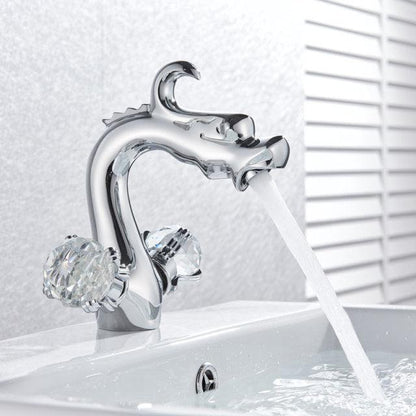 Basin Faucet - Swan Basin Sink Faucet Bathroom Mixer Taps Swan Washbasin Faucets Tap
