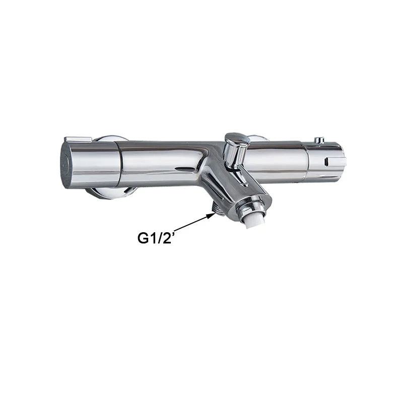 Thermostatic Shower Faucet Mixing Valve Bathtub Faucet with handle-Shower Faucet-Index Bath