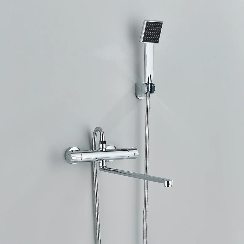 Thermostatic Shower Faucet Mixing Valve Bathtub Faucet with handle-Shower Faucet-Index Bath
