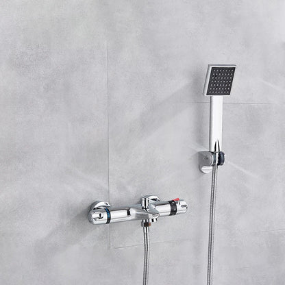 Thermostatic Shower Faucet Mixing Valve Bathtub Faucet with handle-Shower Faucet-Index Bath