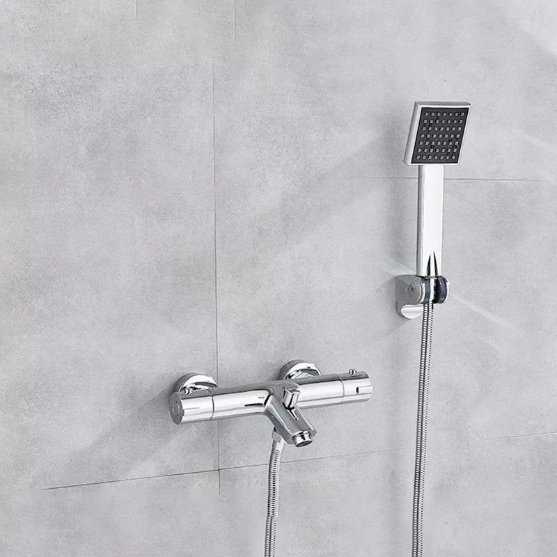 Thermostatic Shower Faucet Mixing Valve Bathtub Faucet with handle-Shower Faucet-Index Bath