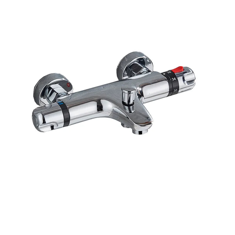 Thermostatic Shower Faucet Mixing Valve Bathtub Faucet with handle-Shower Faucet-Index Bath